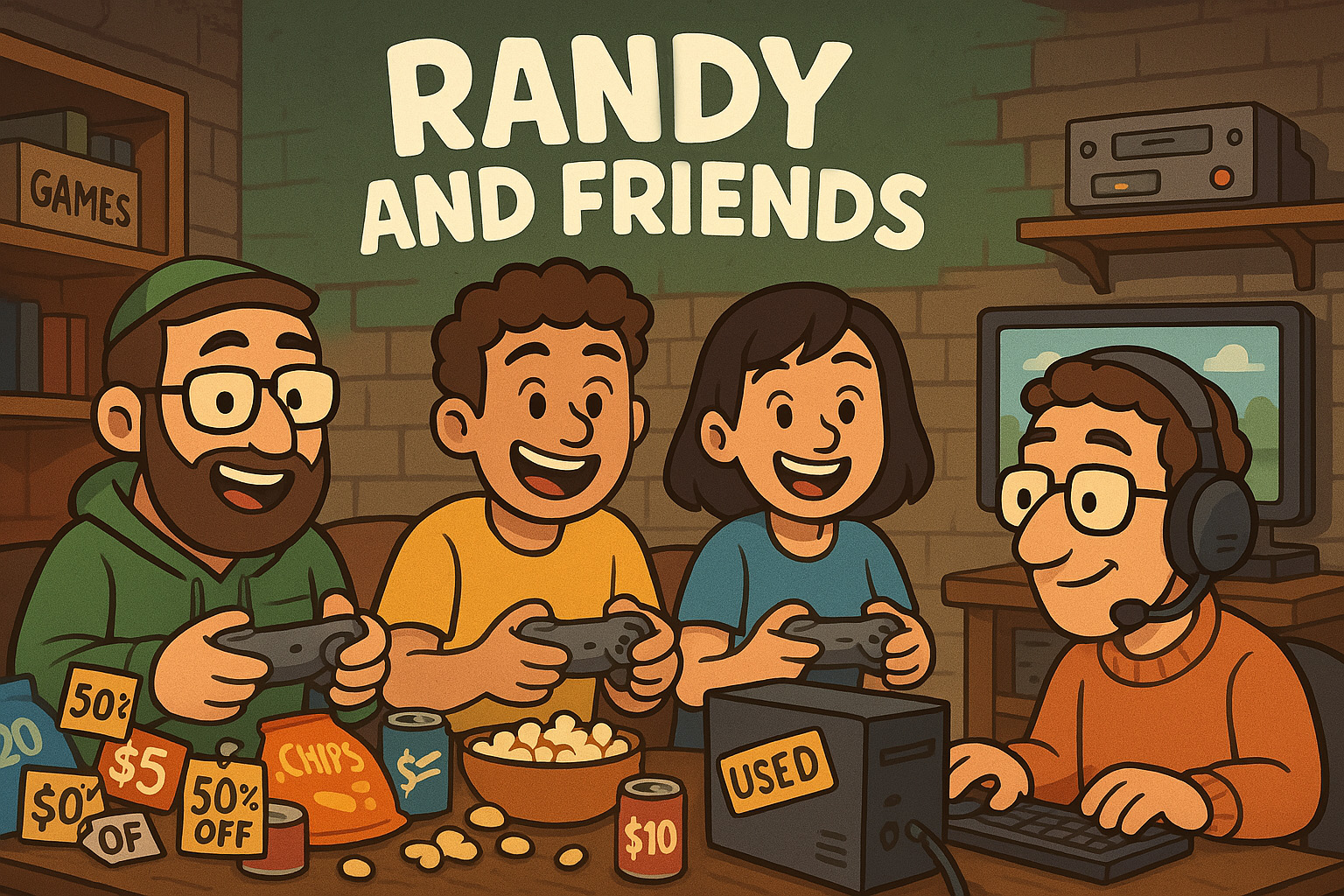 Randy and Friends Logo
